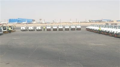 مصر للطيران تطور من اسطولها البري وتضم 37 معدة جديدة للخدمة الأرضية