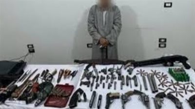 تفاصيل ضبط حداد حول منزله ورشة لتصنيع الأسلحة النارية بالبحيرة 