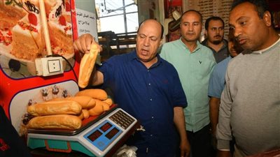 محافظ الغربية يتابع الحملات التفتيشية المفاجئة على الأسواق والمخابز 