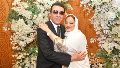 بحضور كبار النجوم.. مصطفى كامل يحتفل بعقد قران ابنته (صور)