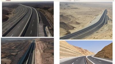 الإسكان: تنفيذ المرحلة الأولى من محور الخارجة / سوهاج بطول 117 كم بالواد الجديد