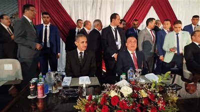 محافظ الغربية يشارك في حفل الزفاف الجماعى ل500شاب وفتاة من الأسر الأكثر إحتياجًا