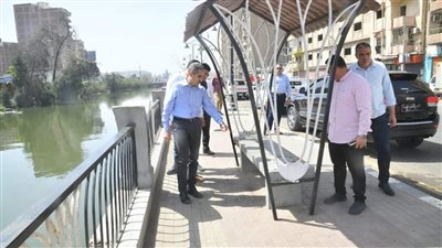 استعدادا لعيد القيامة.. جولة لمحافظ الغربية لمتابعة حملات نظافة وتجميل الكورنيش والحدائق