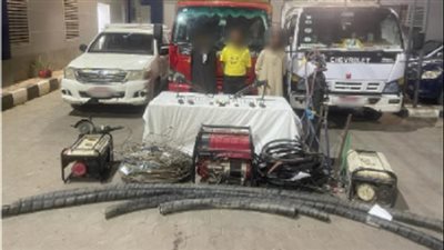 الداخلية تضبط 3 تشكيلات عصابية لسرقتهم مواقع حكومية بـ3 محافظات