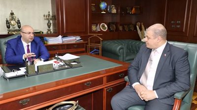 محافظ بنى سويف يراجع مع التعليم الترتيبات النهائية لامتحانات نهاية العام 