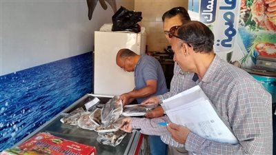 حملة مكبرة لطب البيطري بالمنيا تكشف عن بلاوي ببعض المطاعم محال المجمدات 