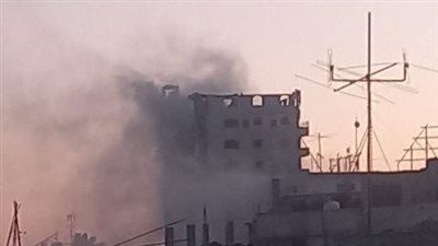 غارات لطيران الاحتلال الإسرائيلي على بلدات بعلبك في لبنان