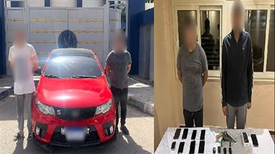 ضبط 3 تشكيلات عصابية لسرقة السيارات والمتاجر والمساكن بالقاهرة