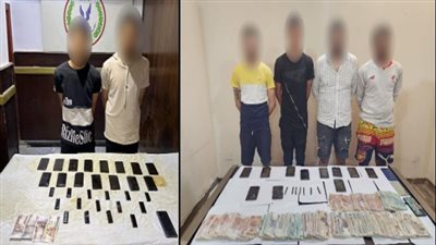 أمن القاهرة يضبط 8 عناصر من أخطر مروجي الكيف بالمرج وحلوان|صور