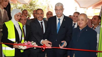 بالأسبوع البيئي الـ11.. رئيس جامعة المنوفية يفتتح معرضي الطالب المنتج وكلية الزراعة