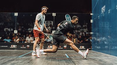 نتائج منافسات الرجال في اليوم الثاني من بطولة «CIB» العالم للإسكواش 2024