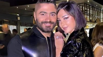 تامر حسني يهنئ بسمة بوسيل: 