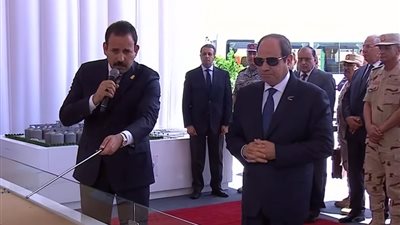 الرئيس السيسي يتفقد مشروع مستقبل مصر للتنمية المستدامة