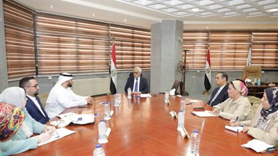 وزير التعليم يستقبل الأمين العام للمدرسة الرقمية لاستكمال مبادرة المدرسة الرقمية