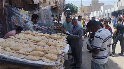 ضبط 116 مخالفة تموينية فى المخابز والأسواق بالدقهلية 