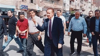  جولة ميدانية لمحافظ المنوفية لمتابعة أعمال التطوير بكورنيش شبين الكوم الجديد