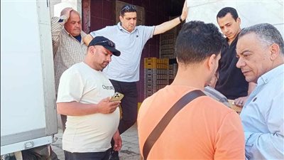 تفاصيل ضبط 600 كيلو مجمدات غير صالحة للاستهلاك في حملة تموينية بدمياط