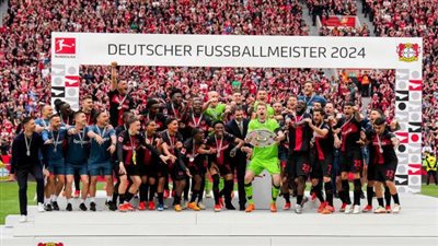 بثنائية في شباك أوجسبورج.. باير ليفركوزن يدخل تاريخ الدوري الألماني