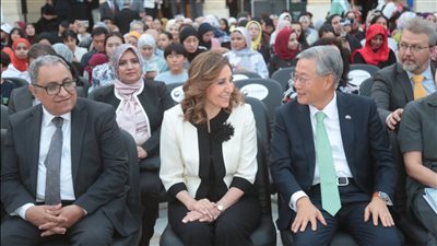 بحضور نيفين الكيلاني.. انطلاق الأسبوع الثقافي الكوري من القاهرة (صور)