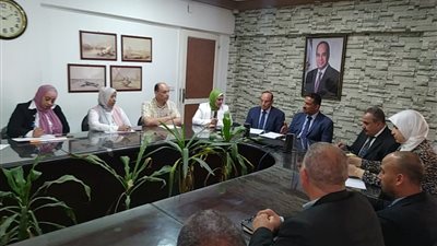 7 بنود هامة في اجتماع مدير تعليم الجيزة مع مسئولي الملاعب