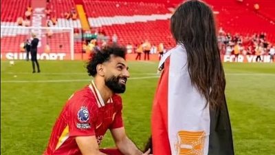 صلاح يتصدر الترند بعد رسالته إلى كلوب وحمل علم مصر في إنفيلد 