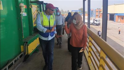 محافظ الدقهلية يتابع لجان المرور على مصانع تدوير المخلفات
