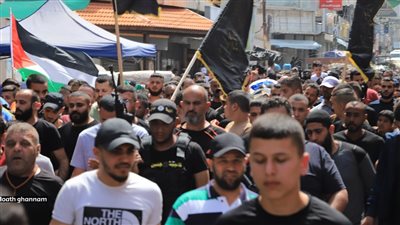 بالفيديو.. تشييع جثمان وسيم جرادات بعد استشهاده على يد الاحتلال 