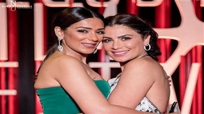 إنجى المقدم وصبا مبارك على 