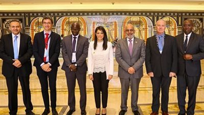 رانيا المشاط تلتقي نائب رئيس مجموعة البنك الدولي