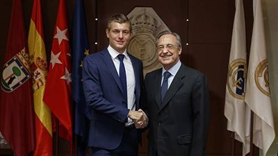 رئيس ريال مدريد مودعًا كروس: هذا النادي بيته وسيبقى كذلك