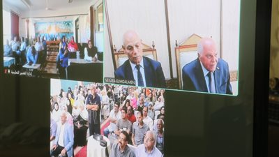 بالفيديو كونفرانس.. نقيب المعلمين يفتتح دورة 