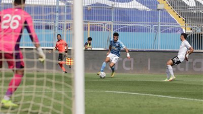 بيراميدز يحافظ على صدارة دورى النيل بفوز التاسعبيراميدز يحافظ على صدارة دورى النيل بفوز التاسع بعبور كمين الجونة 