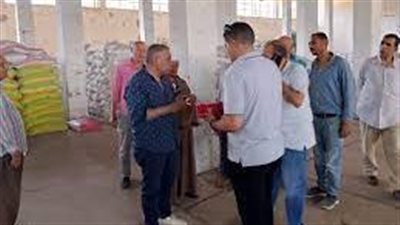 ضبط 611050 طن أرز أبيض مدعم بمضرب الزرقا فاسد وغير صالح للاستهلاك