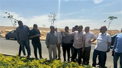 نائب رئيس هيئة المجتمعات العمرانية يتفقد مشروعات حدائق العاصمة