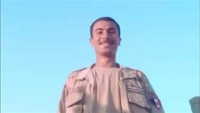 تشييع جثمان شهيد الواجب المجند عبد الله رمضان بمسقط رأسه بالفيوم 