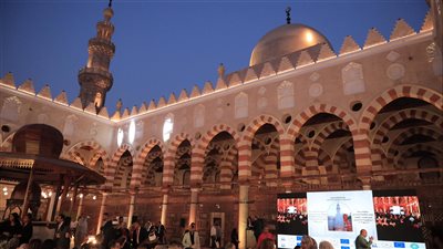 الأمين العام للمجلس الأعلى للآثار يفتتح مسجد الطنبغا الماريداني بمنطقة الدرب الأحمر 