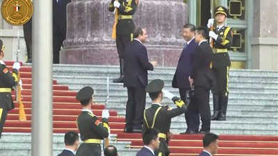 بدء مباحثات القمة «المصرية - الصينية» بين الرئيس السيسي ونظيره الصيني في بكين