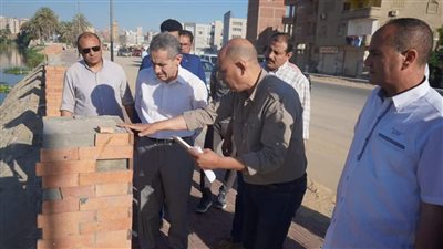 جوله موسعة لمحافظ الغربية لمتابعة مشروعات الرصف والتطوير بمركز ومدينة المحلة الكبرى