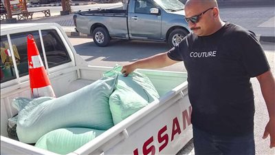 تموين دمياط يضبط شكاير الدقيق المدعم قبل بيعها في السوق السوداء