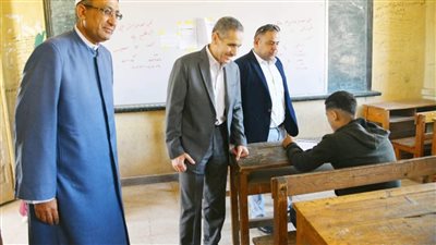 محافظ الغربية يتابع امتحانات الشهادة الثانوية الأزهرية بالمحلة الكبرى