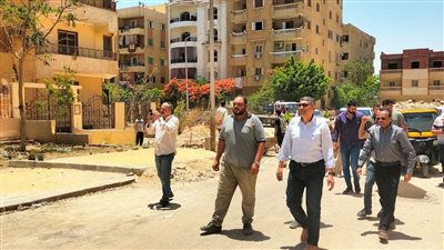 بالصور.. جولة مرورية لرئيس جهاز مدينة 6 أكتوبر لمتابعة معدلات تنفيذ المشروعات