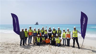 «المصرية للاتصالات» تنتهي من إنزال الكابل البحري IEX في مصر