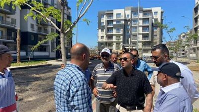 حملات مكبرة لإزالة الإشغالات والمخالفات في دمياط الجديدة