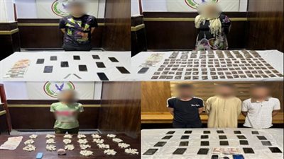الداخلية تشن حملة عاصفة لضبط تجار الكيف بـ6 مناطق بالقاهرة|صور