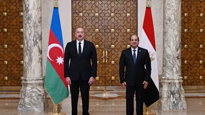 الرئيس السيسي ونظيره الأذربيجاني يشهدان مراسم توقيع عدد من الاتفاقيات المشتركة