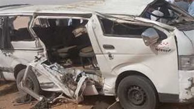 إصابة 17 شخصا في حادث تصادم ميكروباص بالمنيا