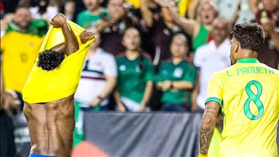 البرازيل تهزم المكسيك فى الوقت القاتل استعدادا لكوبا أمريكا