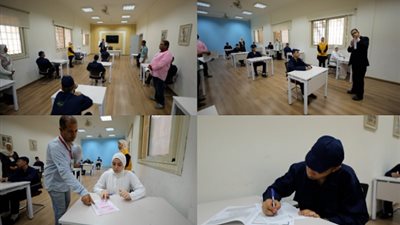 الداخلية تعقد لجان امتحانات الثانوية العامة للنزلاء بمراكز الإصلاح