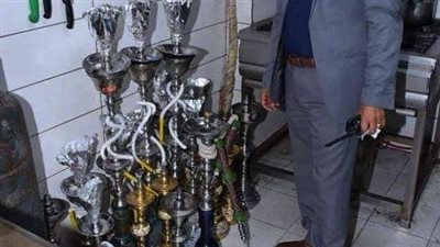 تشميع 6 مقاهي وكافيهات بحلوان.. والسبب الشيشة