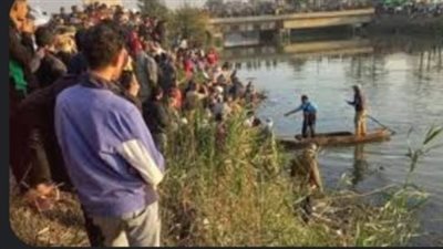 انتشال جثة طالب تعرض للغرق في ترعة بالعياط 